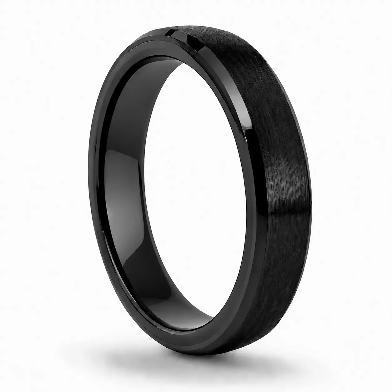 White Ceramic Payment Ring