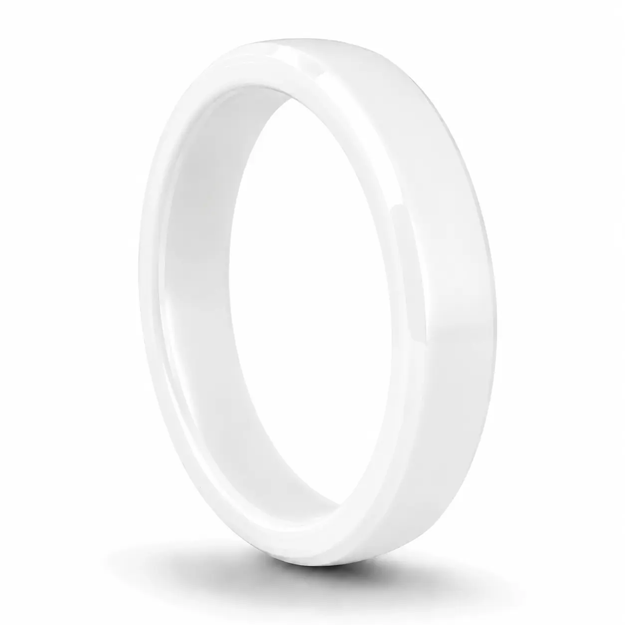 White Ceramic Payment Ring